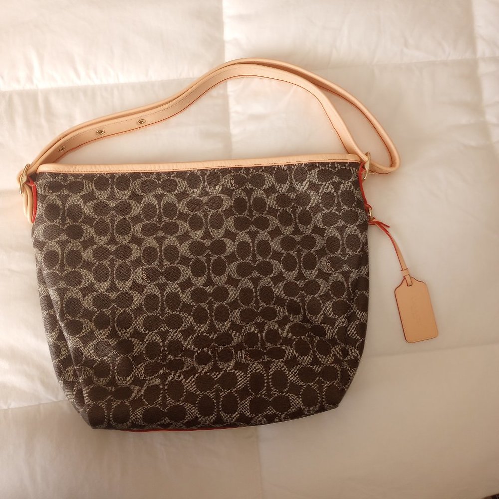 Coach brown purse